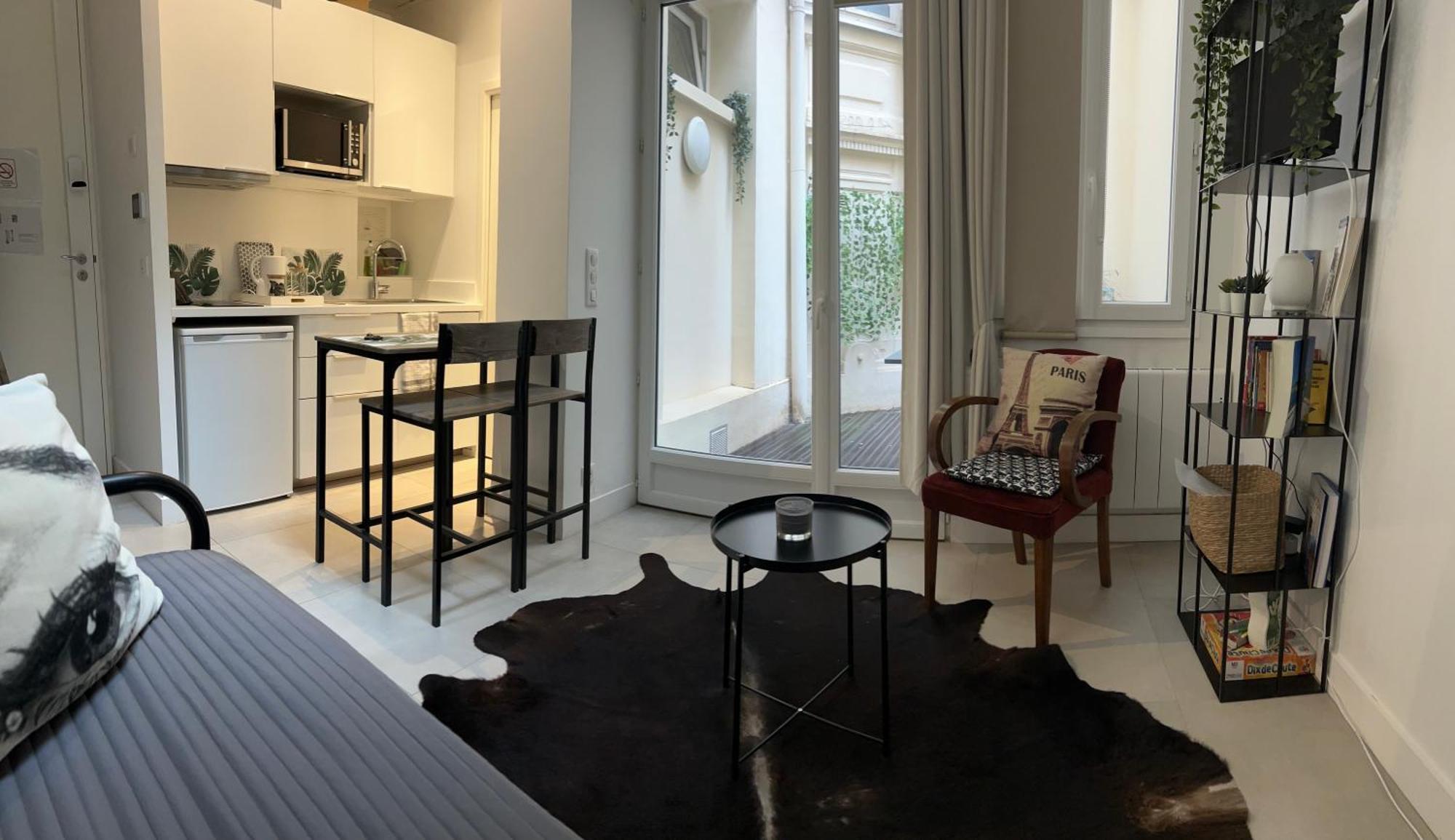 Charmant Studio Au Coeur De Париж Екстериор снимка